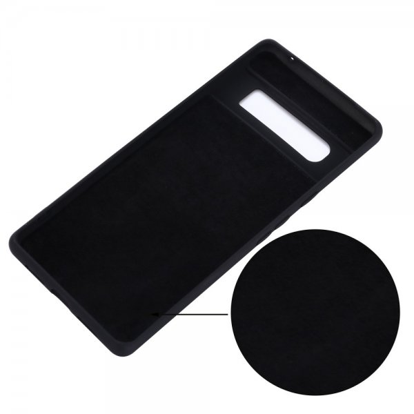 Google Pixel 6 Pro Skal med Strap Silikon Svart