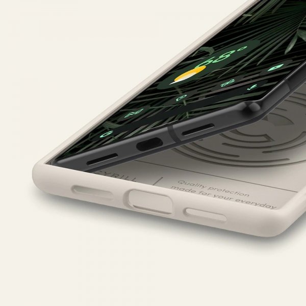 Google Pixel 6 Pro Skal Stone Cream
