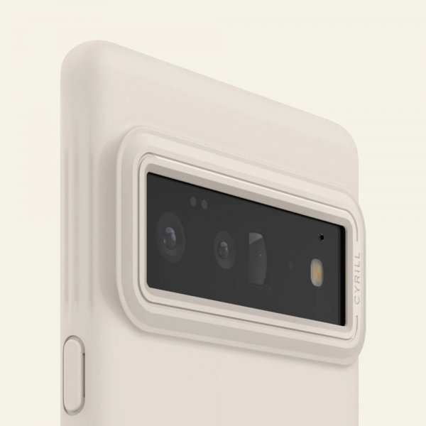 Google Pixel 6 Pro Skal Stone Cream