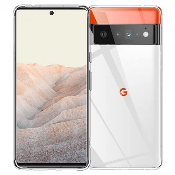Google Pixel 6 Pro Skal Transparent TPU Klar