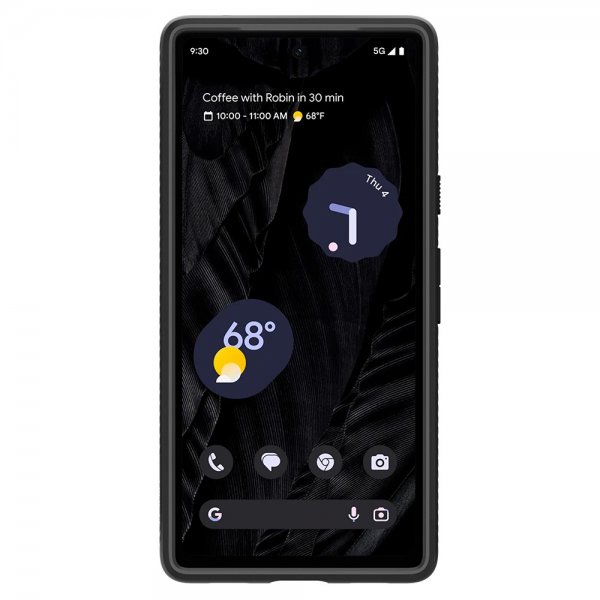 Google Pixel 7a Skal Liquid Air Matte Black