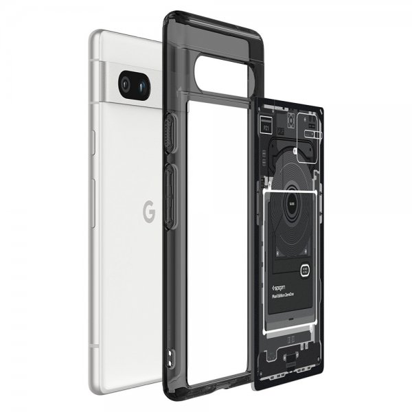 Google Pixel 7a Skal Ultra Hybrid Zero One Svart