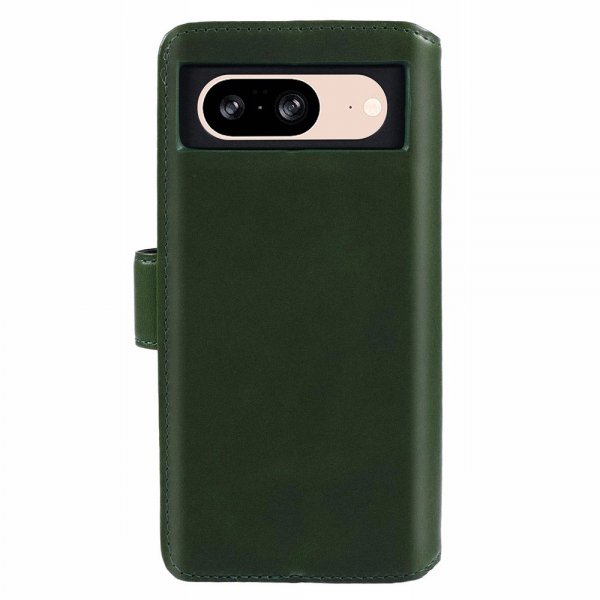 Google Pixel 8 Fodral Essential Leather Juniper Green