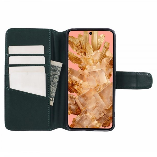 Google Pixel 8 Fodral Essential Leather Juniper Green