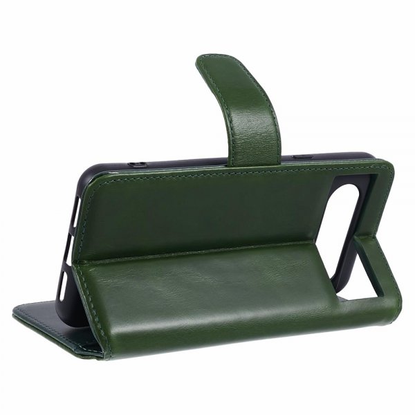 Google Pixel 8 Fodral Essential Leather Juniper Green
