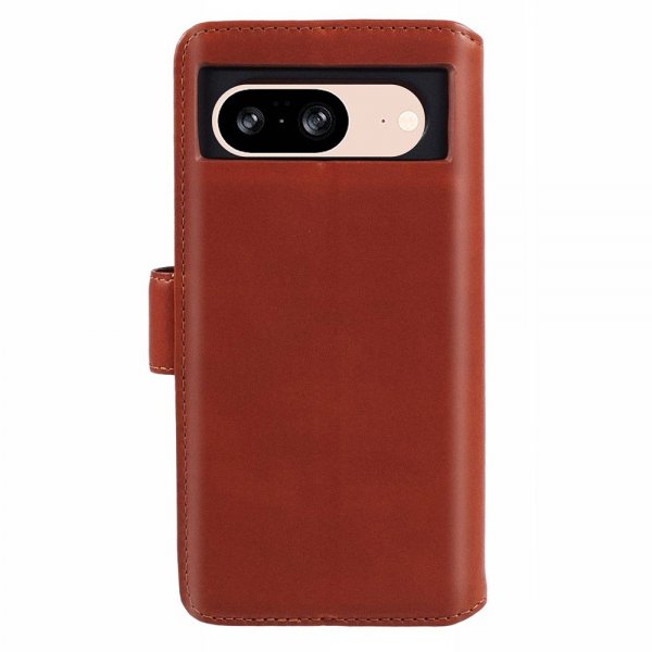 Google Pixel 8 Fodral Essential Leather Maple Brown