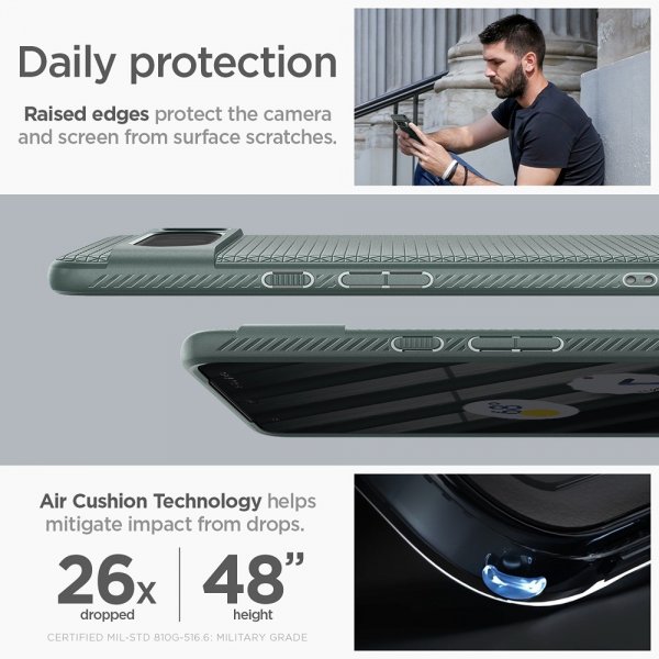 Google Pixel 8 Pro Skal Liquid Air Abyss Green