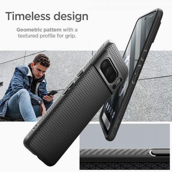 Google Pixel 8 Pro Skal Liquid Air Matte Black
