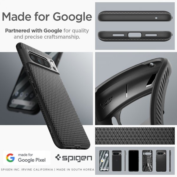 Google Pixel 8 Pro Skal Liquid Air Matte Black