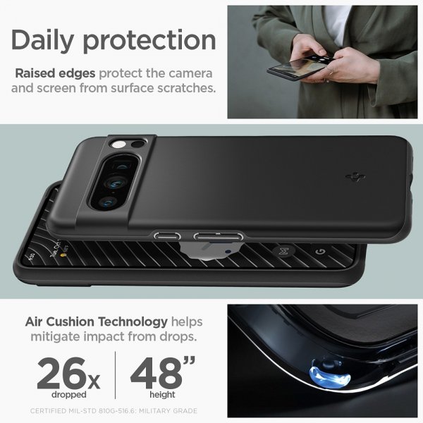 Google Pixel 8 Pro Skal Thin Fit Svart