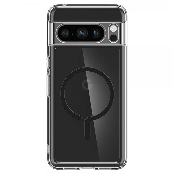Google Pixel 8 Pro Skal Ultra Hybrid OneTap Ring MagFit Svart