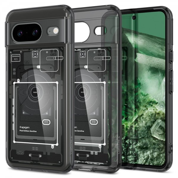 Google Pixel 8 Skal Ultra Hybrid Zero One Svart
