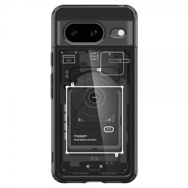 Google Pixel 8 Skal Ultra Hybrid Zero One Svart