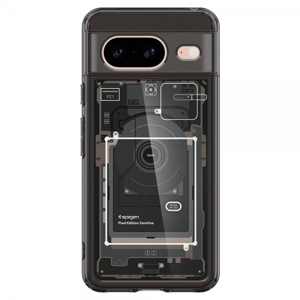 Google Pixel 8 Skal Ultra Hybrid Zero One Svart