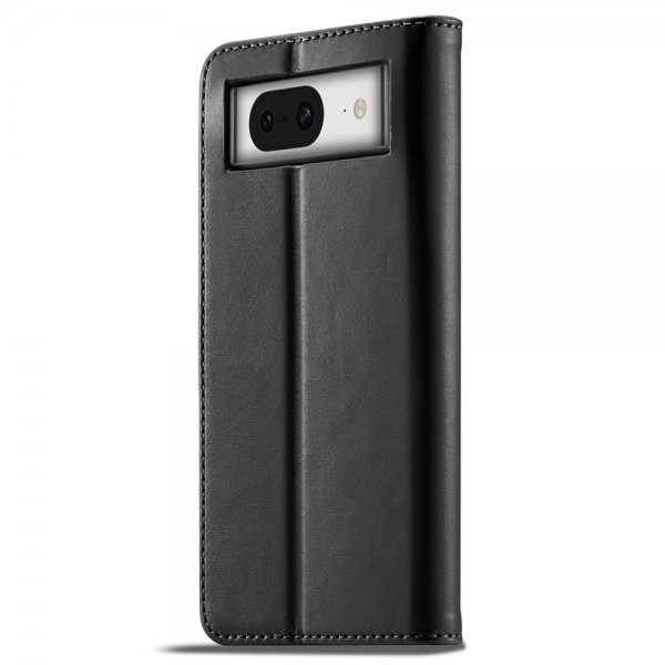 Google Pixel 8a Fodral med Kortfack Stativfunktion Svart