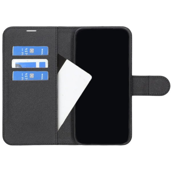 Google Pixel 8a Fodral med Stativ Svart