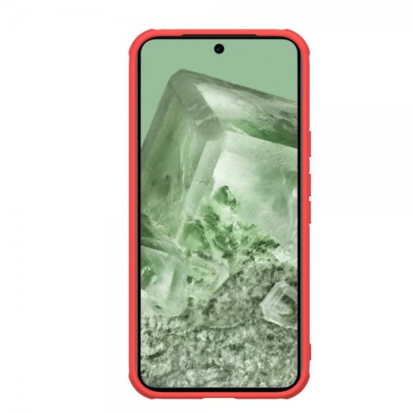 Google Pixel 8a Skal Super Frosted Shield Pro Röd