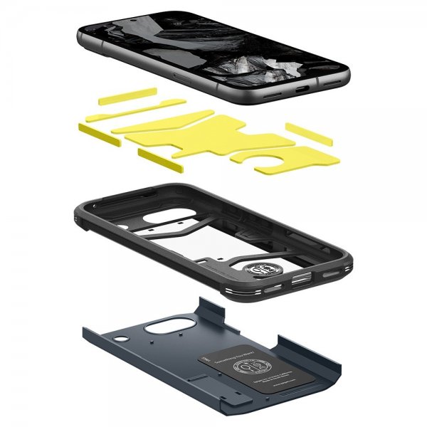 Google Pixel 8a Skal Tough Armor Metal Slate