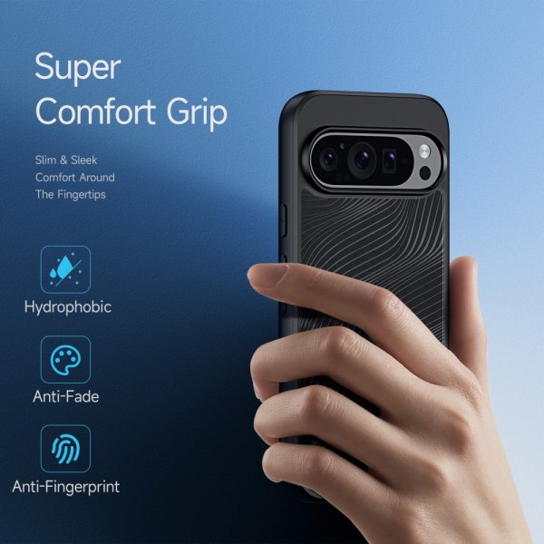 Google Pixel 9/Pixel 9 Pro Skal Aimo Series Svart