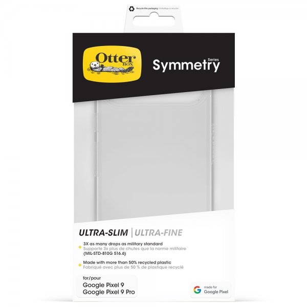 Google Pixel 9/Pixel 9 Pro Skal Symmetry Clear Transparent