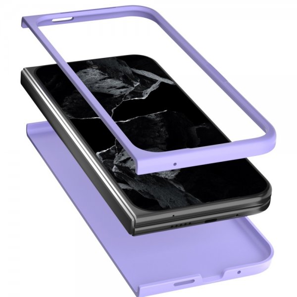 Google Pixel 9 Pro Fold Skal Super Slim Lila