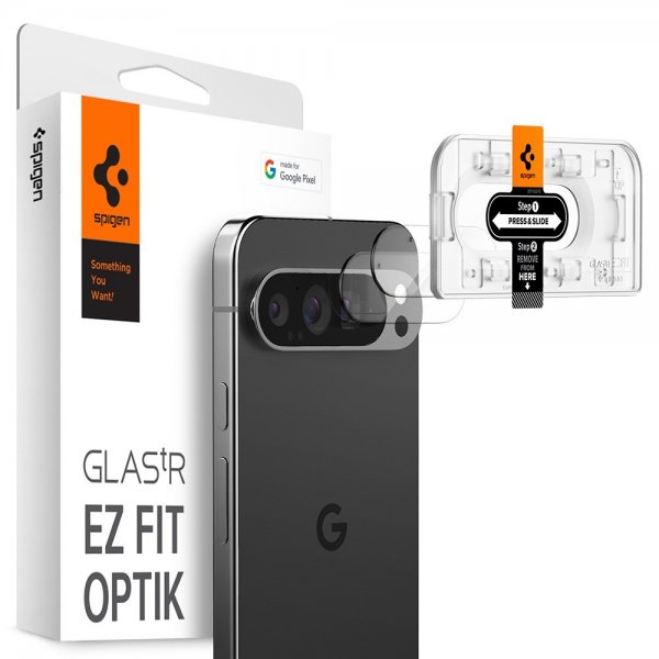 Google Pixel 9 Pro Kameraskydd Glas.tR EZ Fit Optik 2-pack