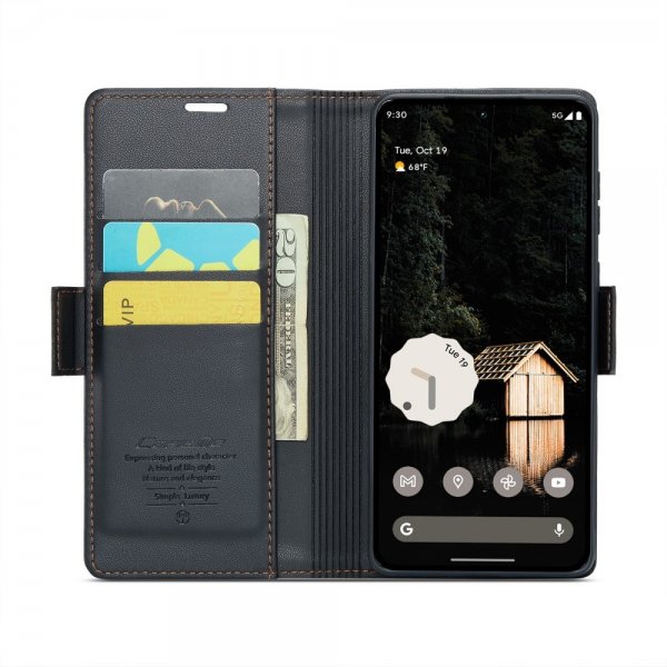 Google Pixel 9 Pro XL Fodral 023 Series Svart
