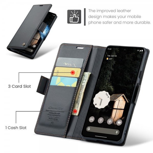 Google Pixel 9 Pro XL Fodral 023 Series Svart