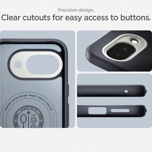 Google Pixel 9a Skal Nano Pop MagFit Black Sesame