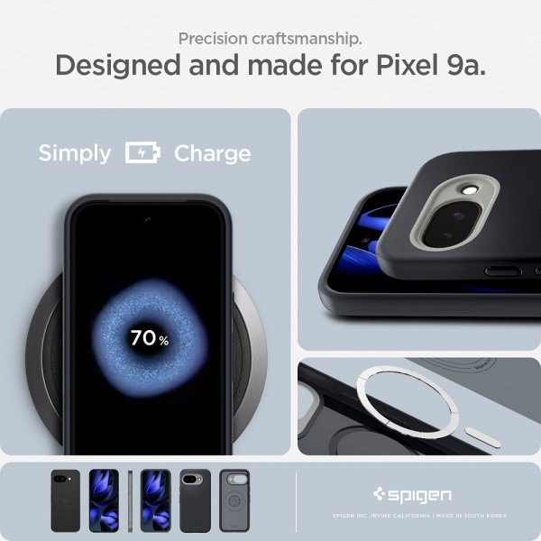 Google Pixel 9a Skal Nano Pop MagFit Black Sesame