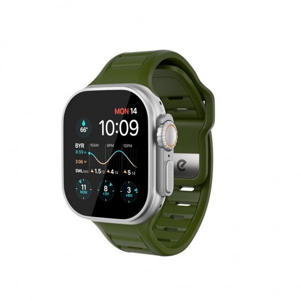 Apple Watch 44/45/46mm/Apple Watch Ultra Armband Journey Forest Green