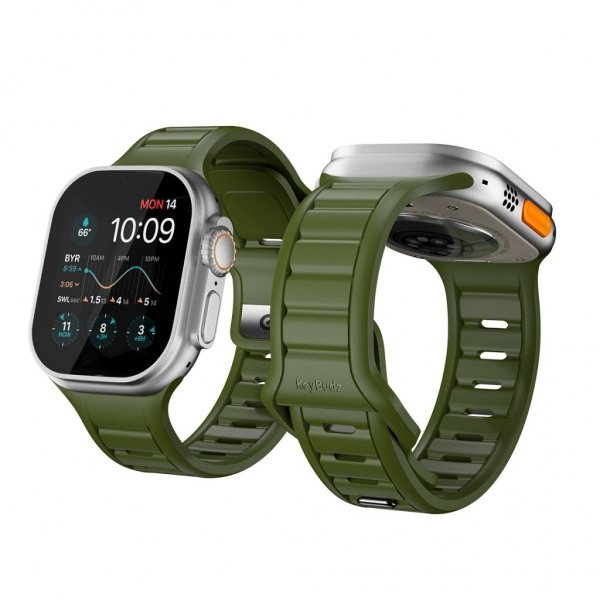 Apple Watch 44/45/46mm/Apple Watch Ultra Armband Journey Forest Green