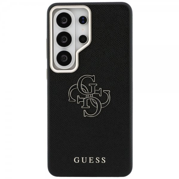 Samsung Galaxy S26 Ultra Skal 4G Logo Grained Svart