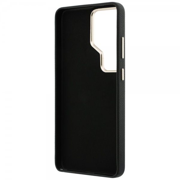 Samsung Galaxy S26 Ultra Skal 4G Logo Grained Svart