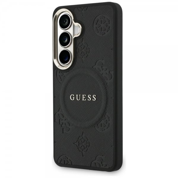 Samsung Galaxy S26 Skal Saffiano Peony MagSafe Svart