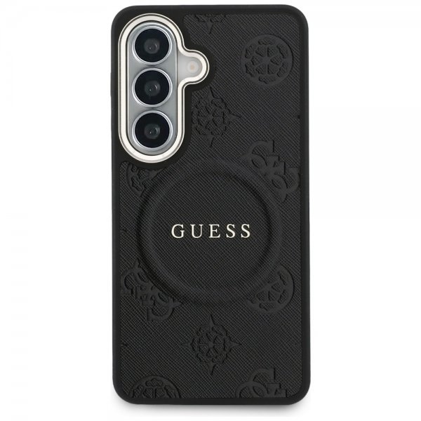 Samsung Galaxy S26 Skal Saffiano Peony MagSafe Svart