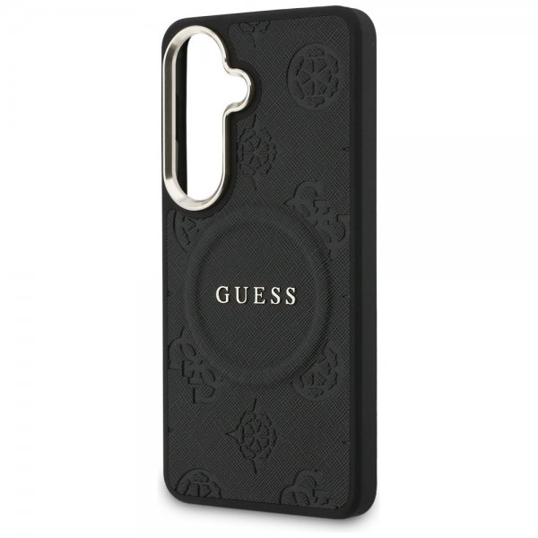 Samsung Galaxy S26 Skal Saffiano Peony MagSafe Svart