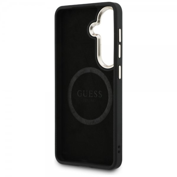 Samsung Galaxy S26 Skal Saffiano Peony MagSafe Svart