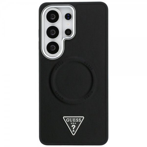 Samsung Galaxy S26 Ultra Skal Triangle Logo Embossed MagSafe Svart