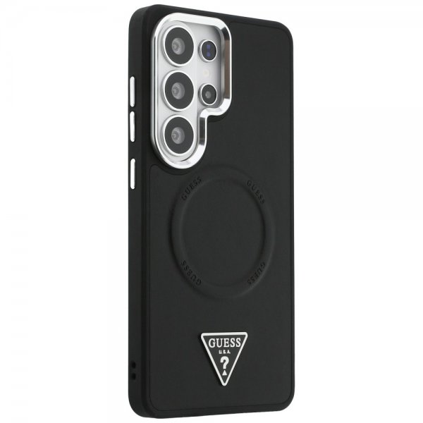 Samsung Galaxy S26 Ultra Skal Triangle Logo Embossed MagSafe Svart