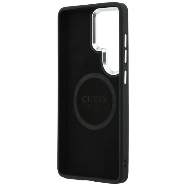 Samsung Galaxy S26 Ultra Skal Triangle Logo Embossed MagSafe Svart