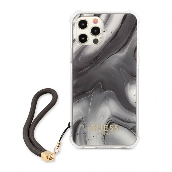 iPhone 12/iPhone 12 Pro Skal Marble Grå