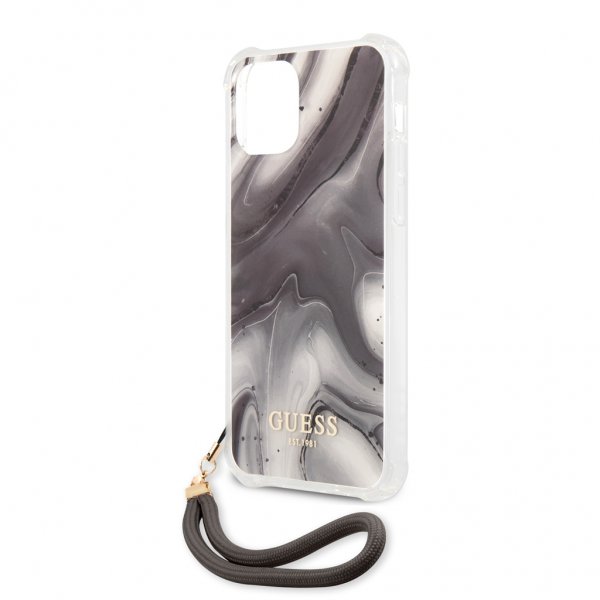 iPhone 12/iPhone 12 Pro Skal Marble Grå
