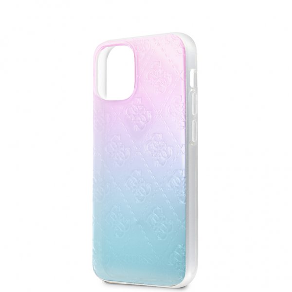 iPhone 12 Mini Skal 3D Raised Blå