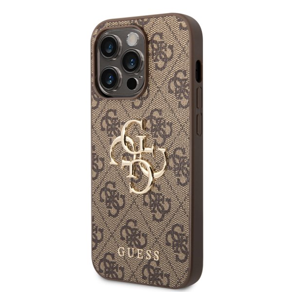 iPhone 15 Pro Max Skal 4G Logo Brun
