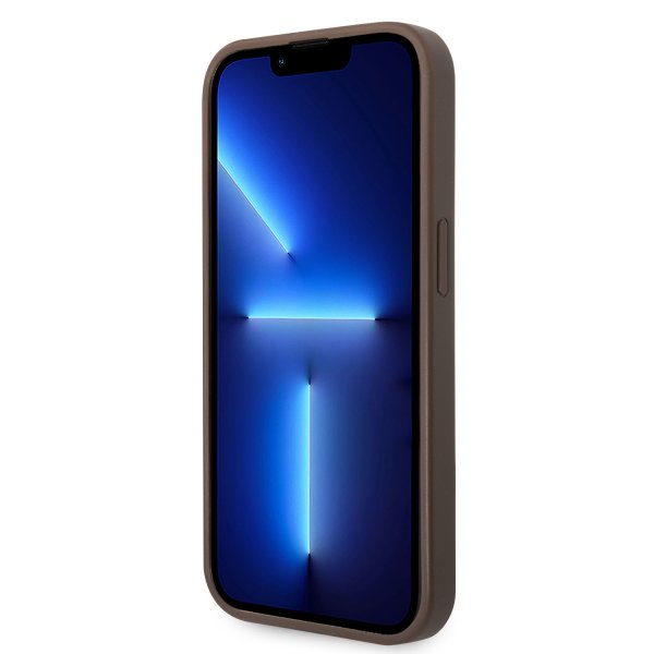 iPhone 15 Pro Max Skal 4G Logo Brun