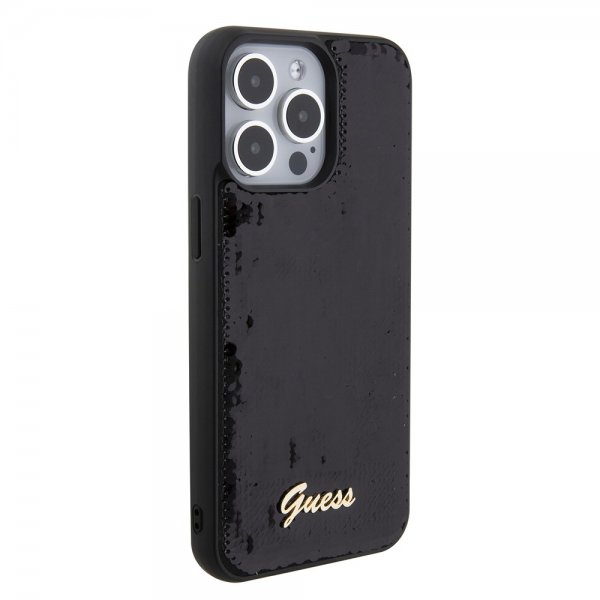 iPhone 15 Pro Max Skal Sequin Svart