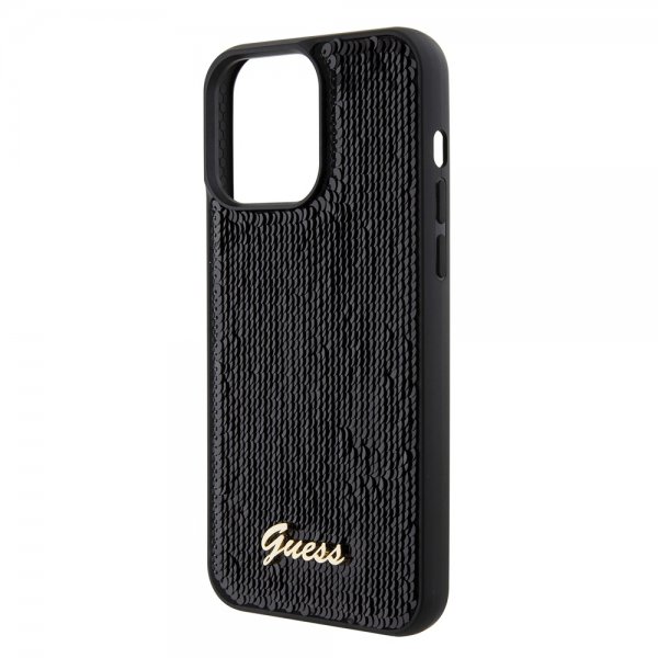 iPhone 15 Pro Max Skal Sequin Svart