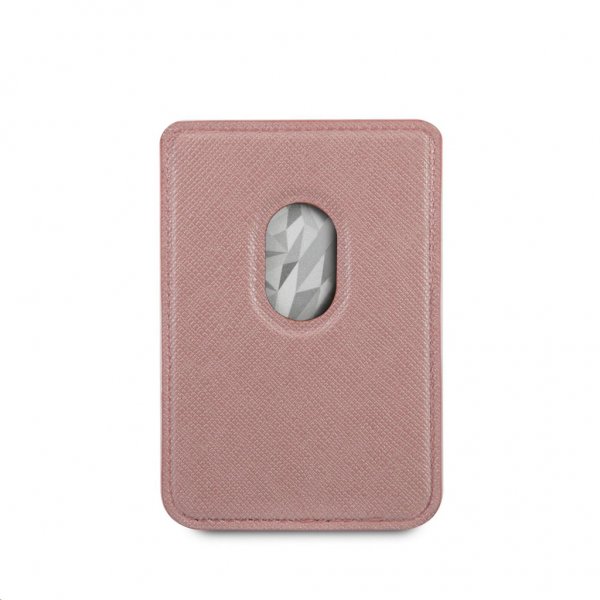 Magnetisk Korthållare Metal Logo MagSafe Rosa