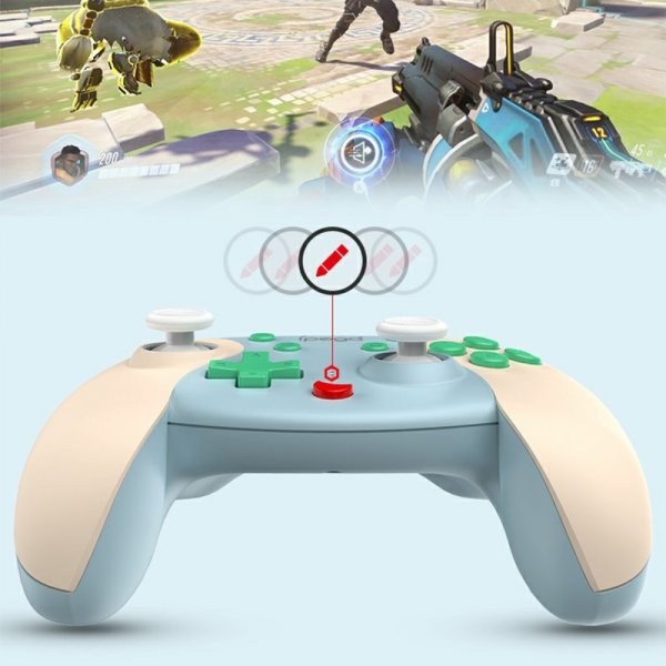 Handkontroll för Nintendo Switch Vit Blå